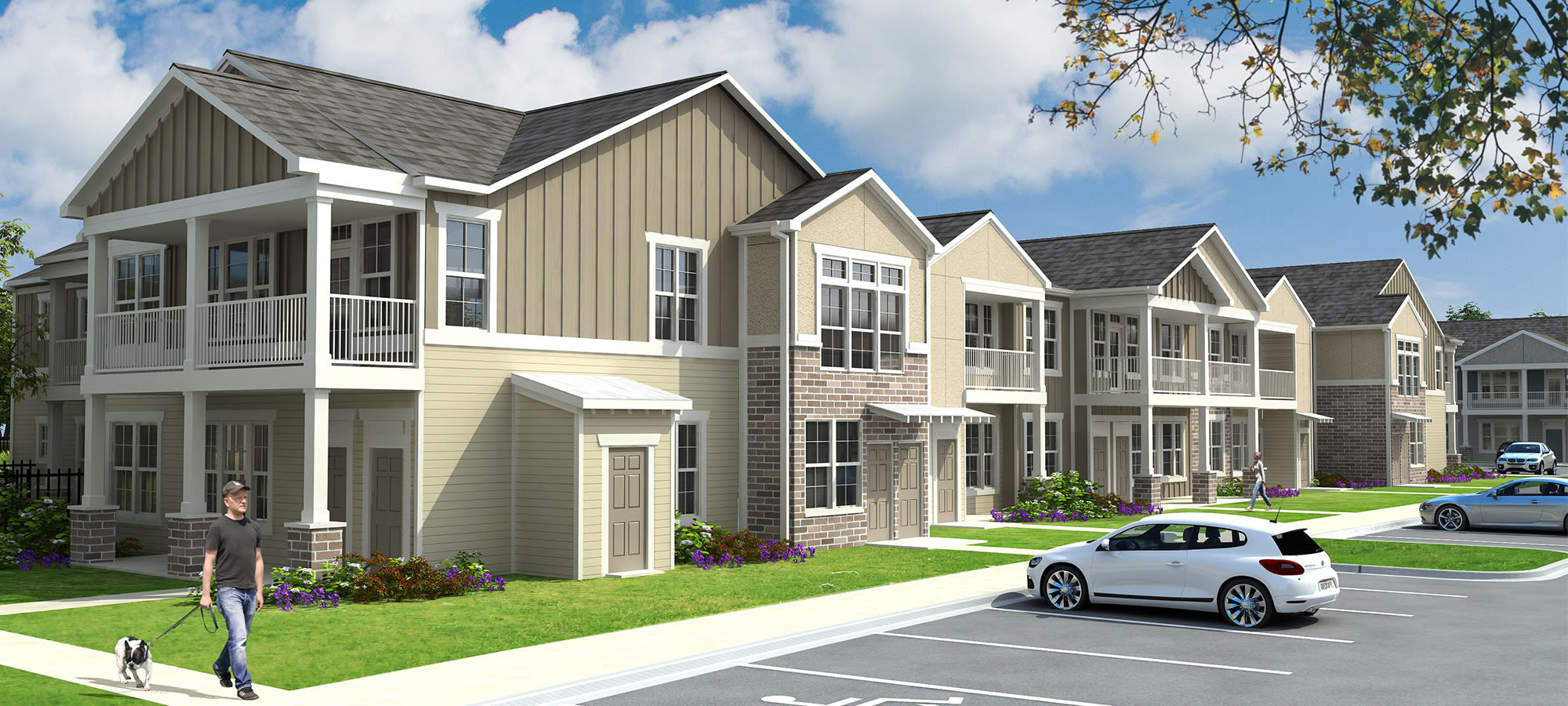 Apartments at Springs at La Grange in Louisville, Kentucky.
