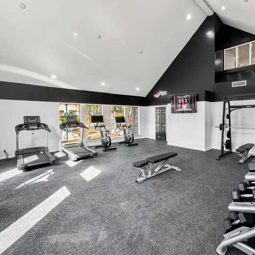 View amenities at The District North Hills in Raleigh, North Carolina