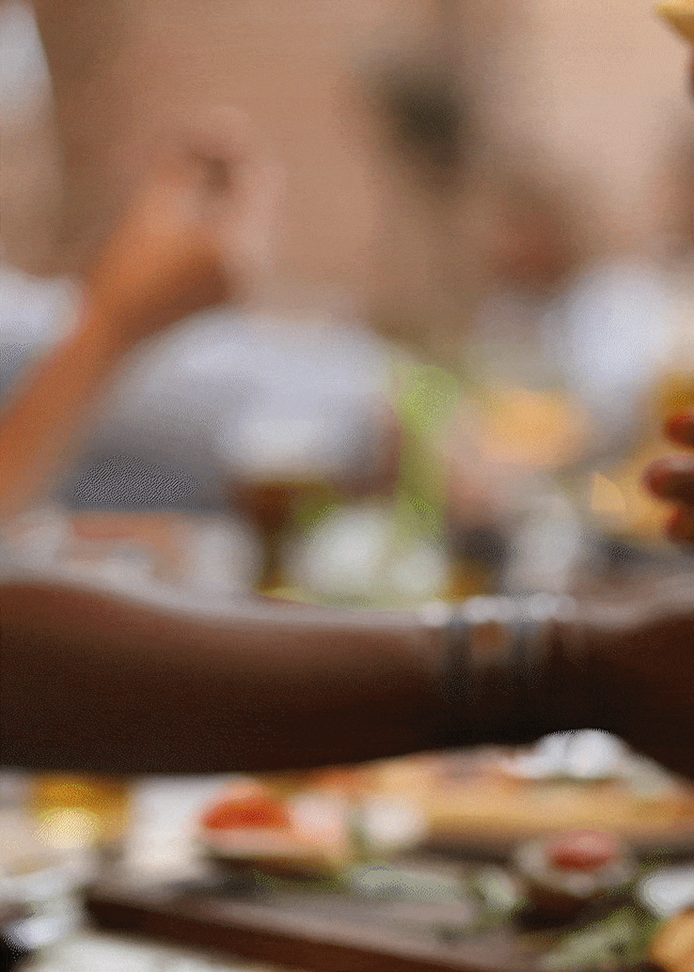 Food in the restaurant near M2 Apartments in Denver, Colorado