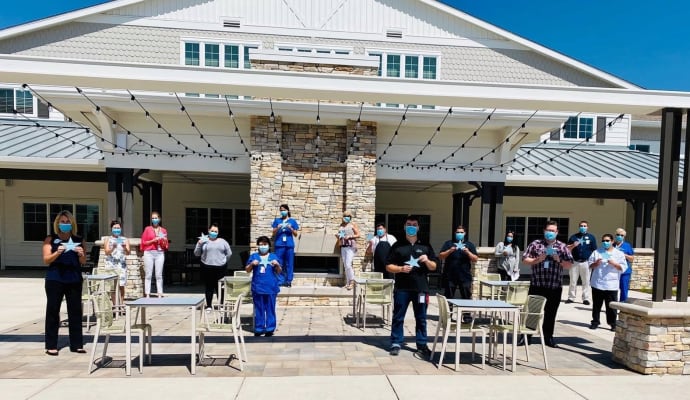Team members at Clearwater Living