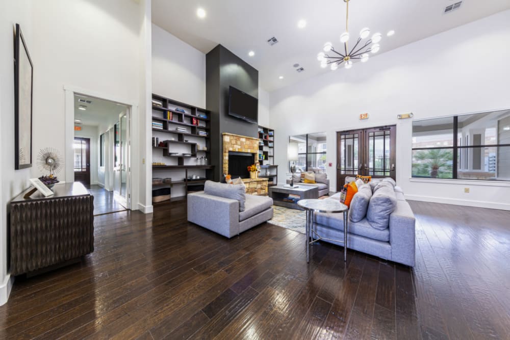 Community clubhouse at Marquis at Katy in Katy, Texas