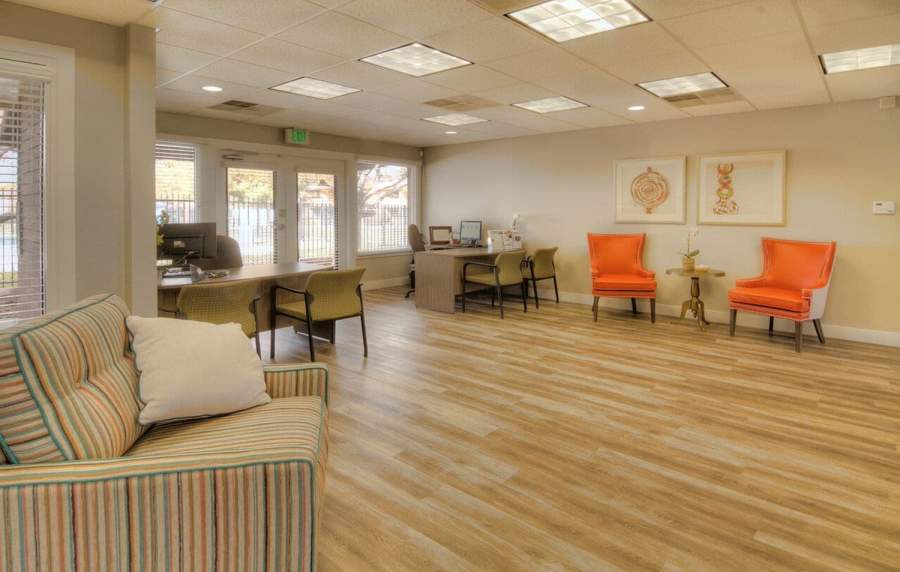 Clubhouse at Wasatch Club Apartments in Midvale, Utah
