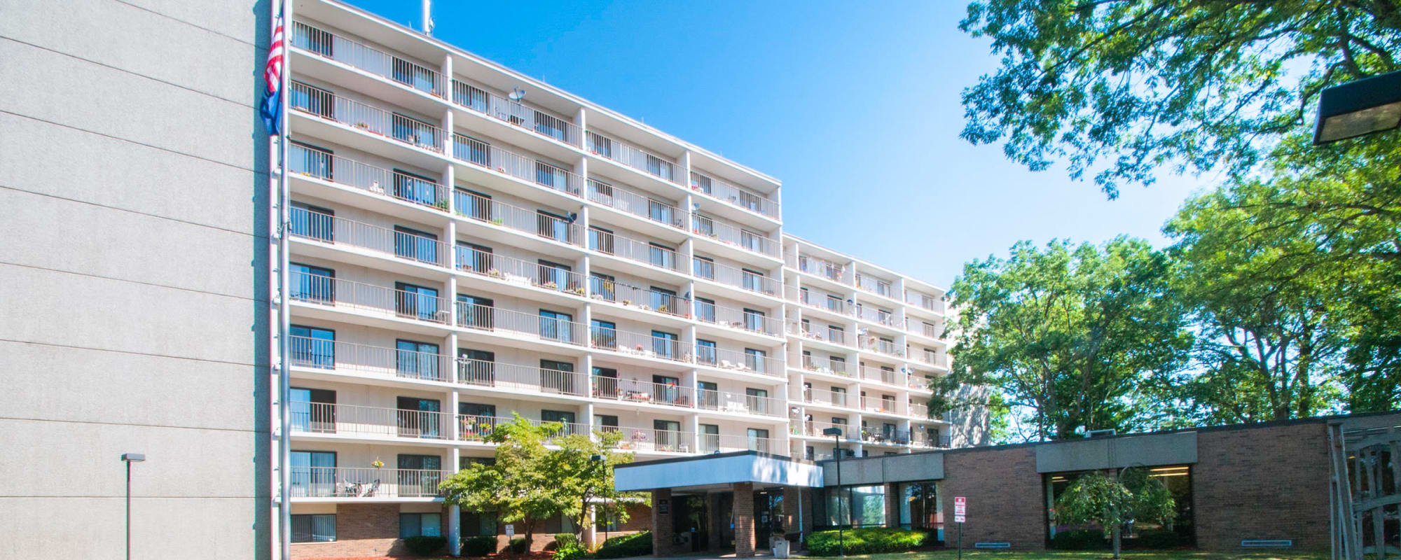 Apartments at Pine Grove Manor in Muskegon, Michigan