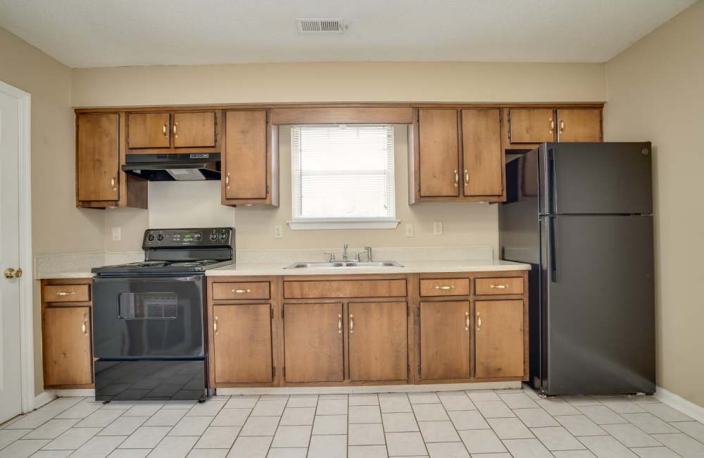 Kitchen at Spring Hill Apartments in Ringgold. GA