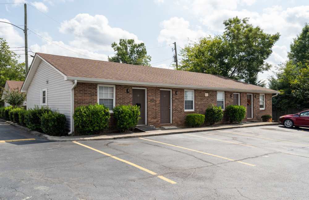 Apartment building at Spring Hill Apartments in Ringgold. GA