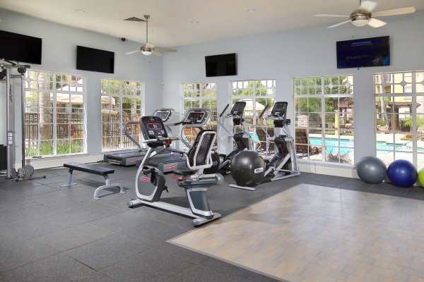 State-of-art fitness center at Dawson in Orlando, Florida