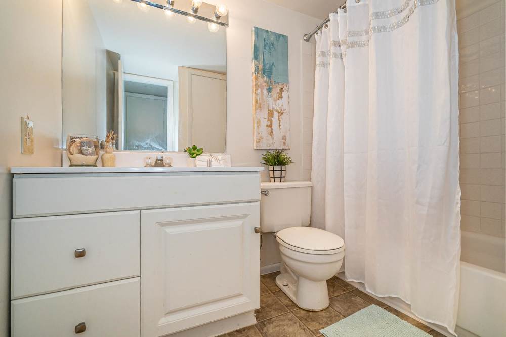 Bathroom at Pear Tree in Saint Ann. MO