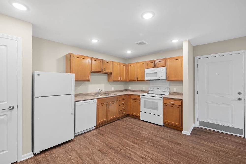 Kitchen at Boundary Lofts in Cranberry Township, Pennsylvania