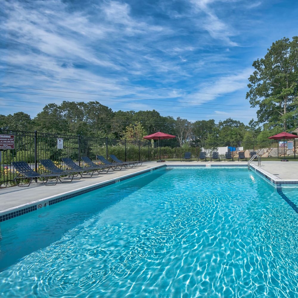 Swimming pool at Highland Hills, Cumberland, Rhode Island