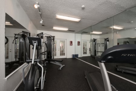 Free gym at Cedar Glen Apartments