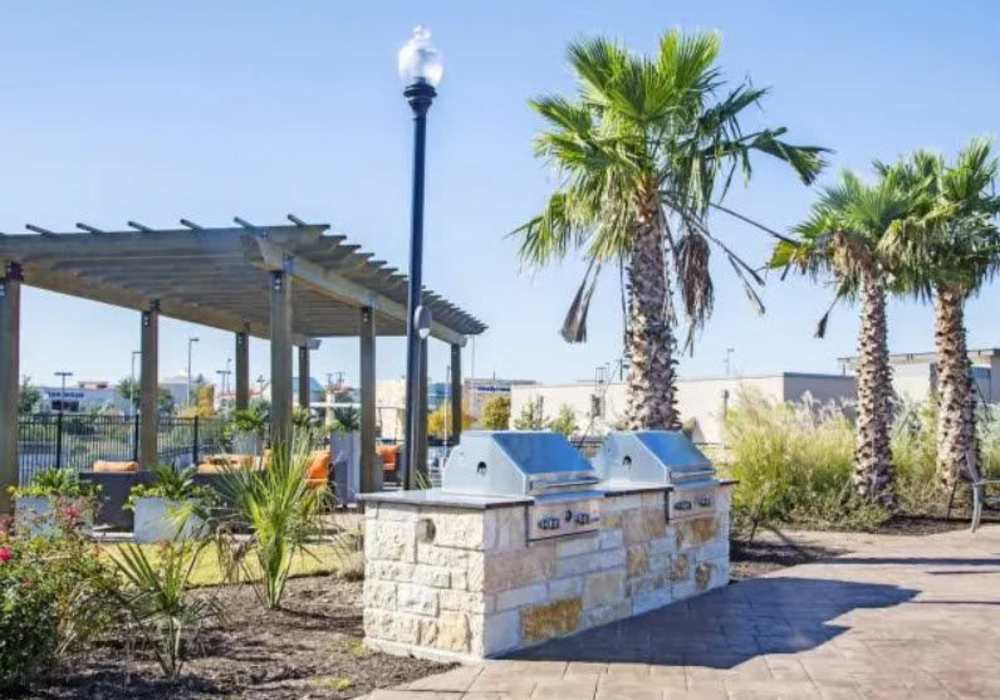 Outdoor barbecues at Arrington Ridge in Round Rock, Texas