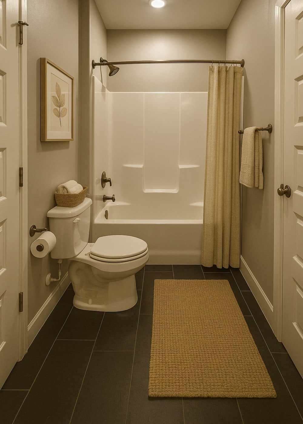 Bathroom at Sycamore Heights Townhomes in Tontitown, Arkansas