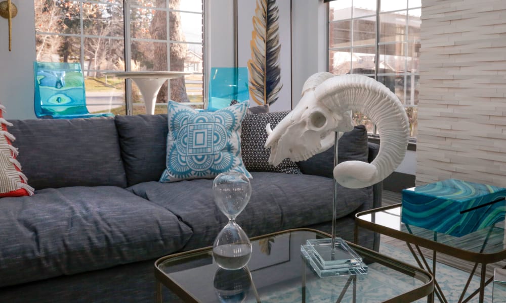 Communal area at Windgate Apartments in Bountiful,Utah
