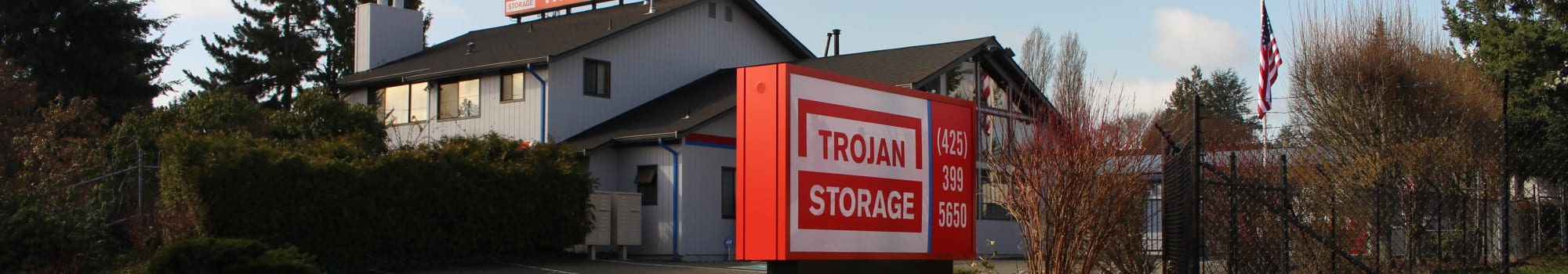 Trojan Storage units for rent in Everett, Washington