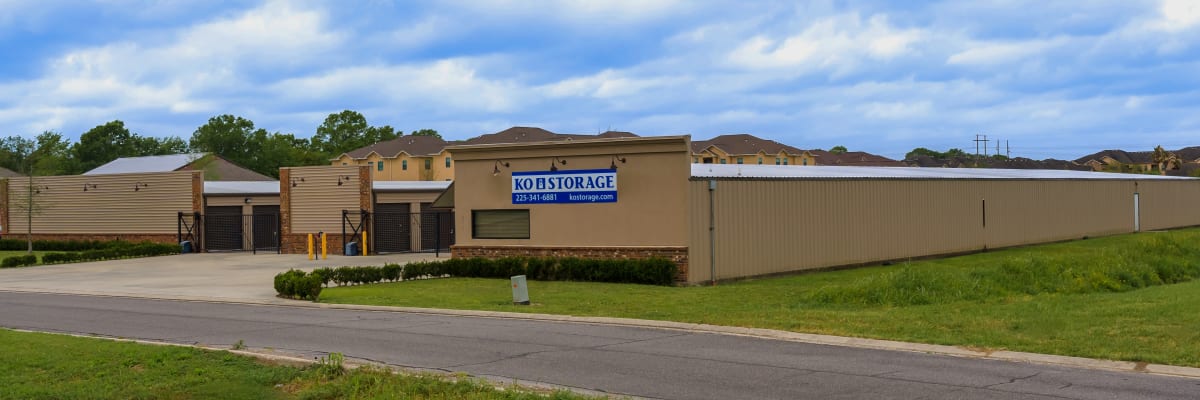 Contact KO Storage in Addis, Louisiana