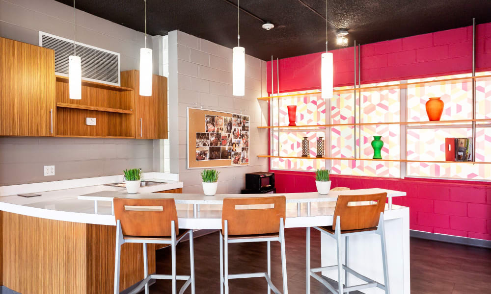 Resident lounge at On50 in Tampa, Florida