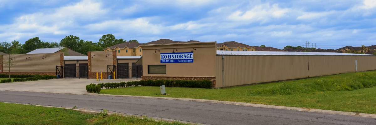 Features at KO Storage in Addis, Louisiana