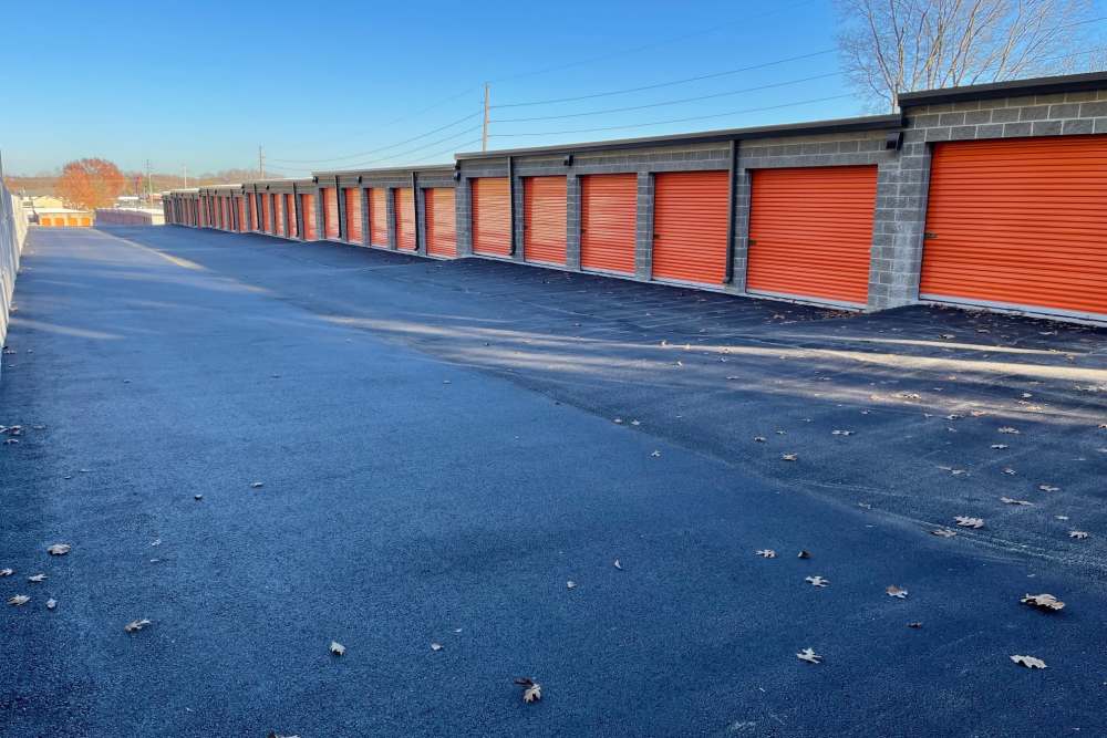 Outside Storage Units at A-1 Locker Rental - Fenton in Fenton, Missouri