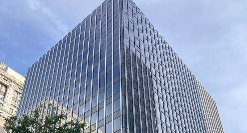 Neighborhood aerial at Altitude on Main in Richmond, Virginia