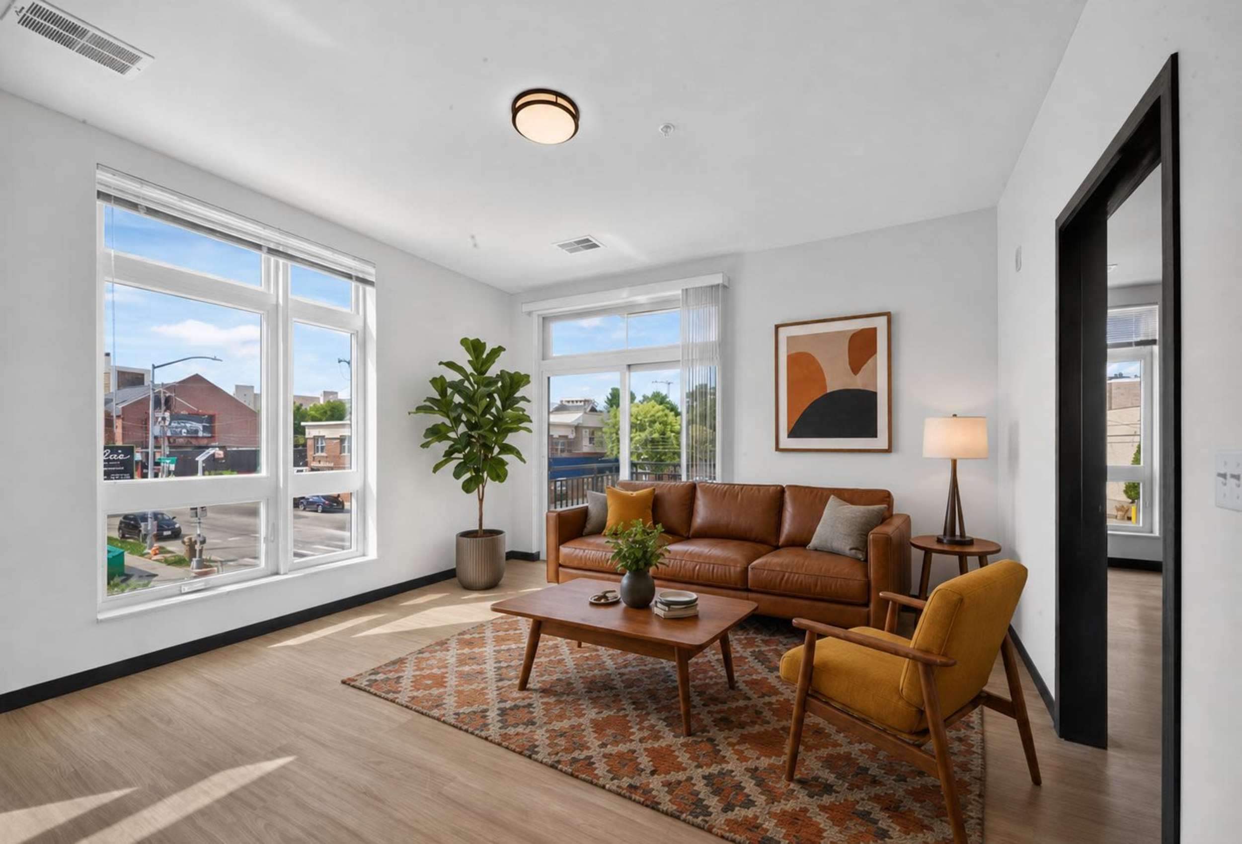 Floorplan H living room