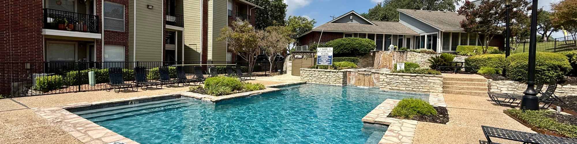 Pool at The Abbey at Medical Center in San Antonio, Texas