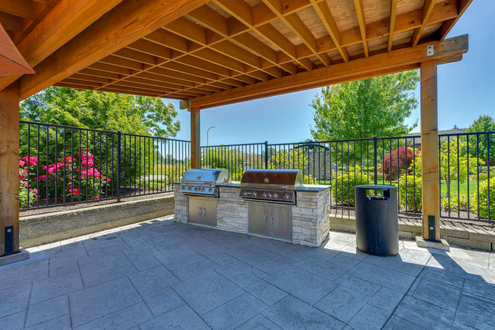 Covered BBQ at Terrene at the Grove in Wilsonville, Oregon