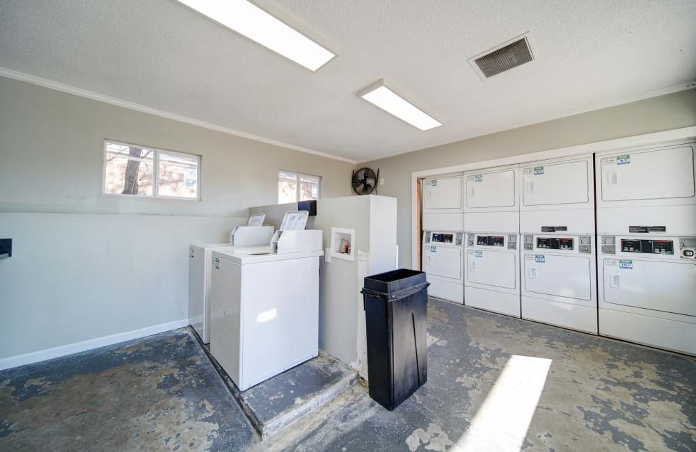 Laundry facility at Arlington Village Townhomes in Greenville, North Carolina