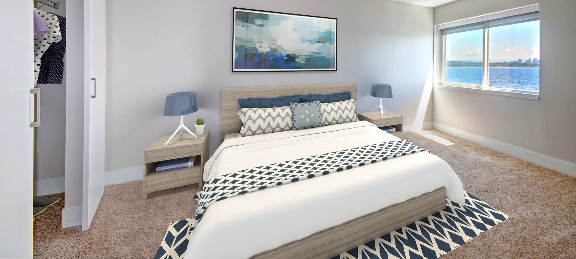 Floor Plans at Lakefront on Washington in Seattle, Washington