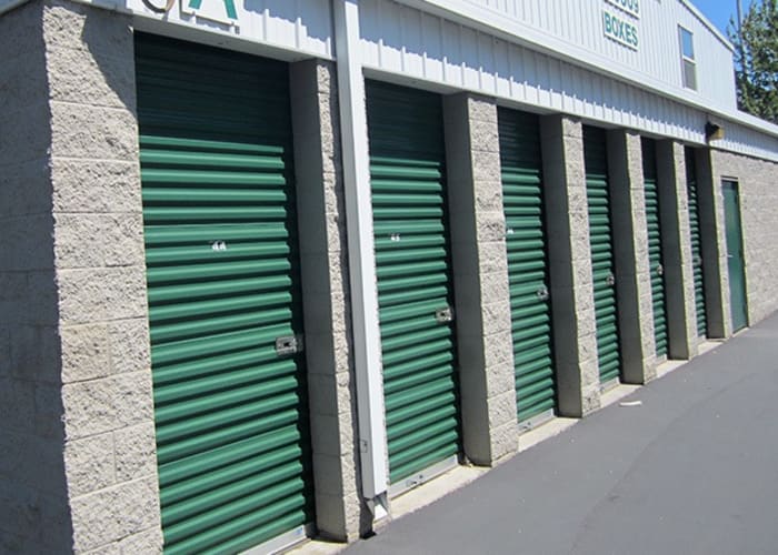 Drive-up access storage units at A Storage Place in Lompoc, California 