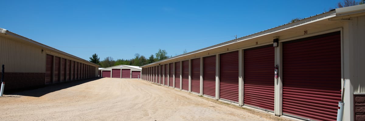 Unit sizes and prices at KO Storage in Tomah, Wisconsin