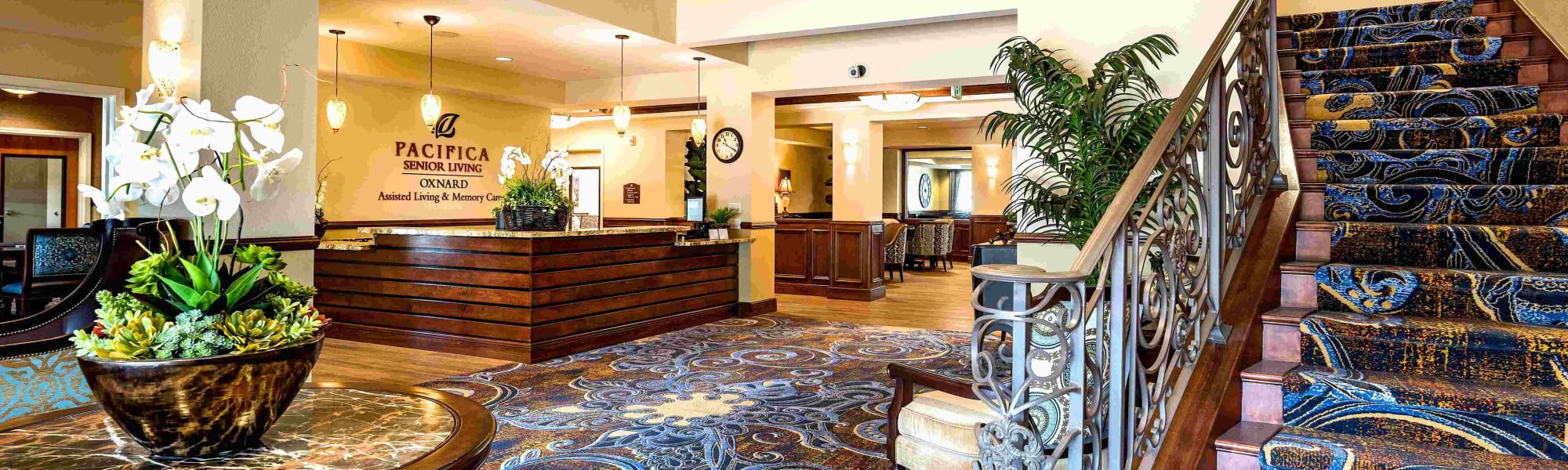 Gallery at Pacifica Senior Living Oxnard in Oxnard, California.