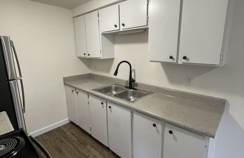 Kitchen at Parkside Apartments