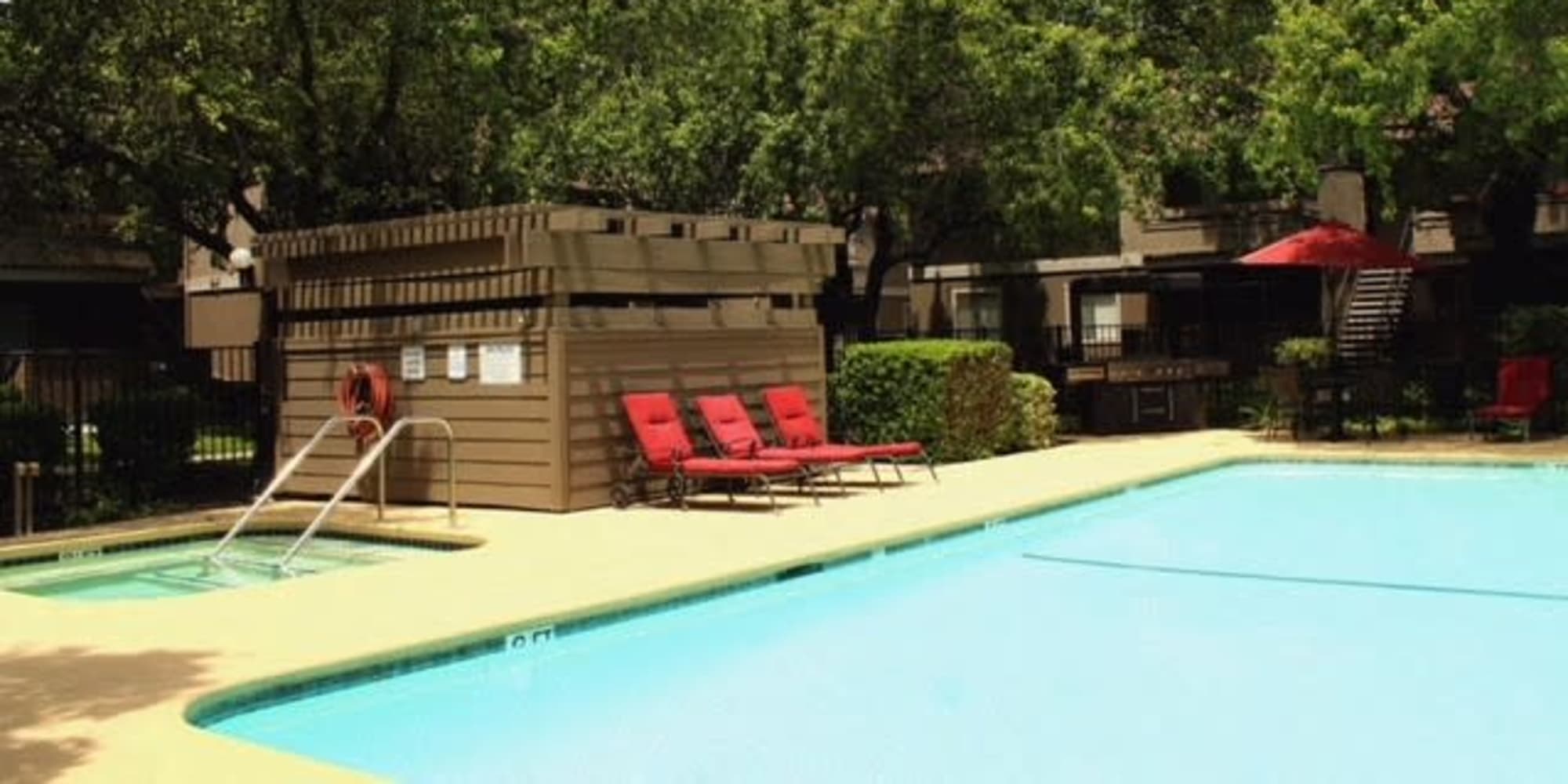 Swimming pool at Shasta Terrace in Vacaville, California