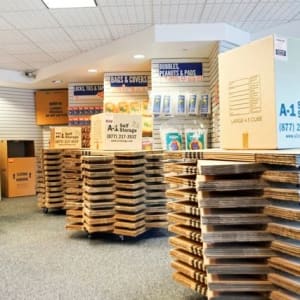 Variety of box sizes available from A-1 Self Storage in Concord