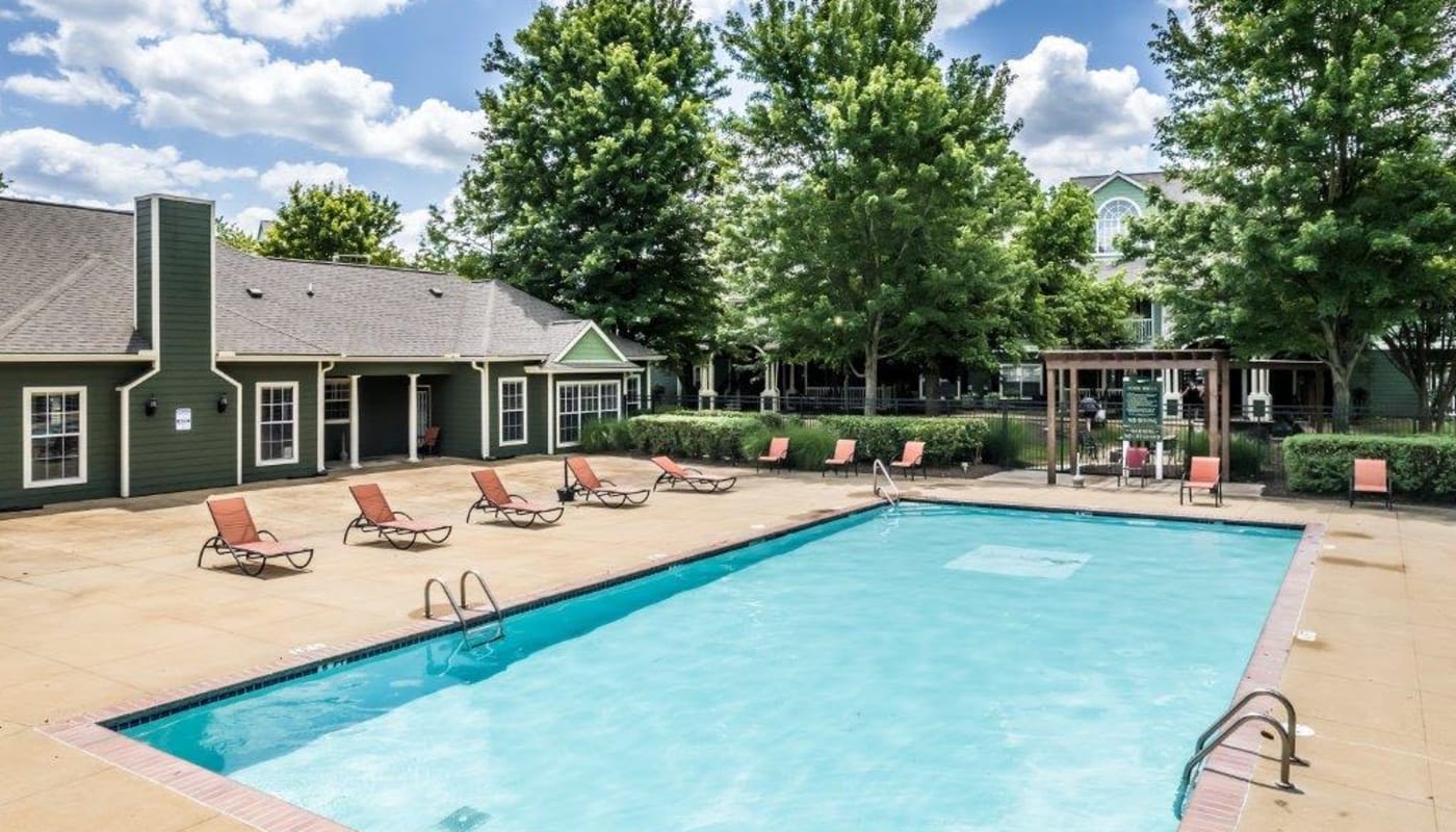 Swimming pool at Camellia Trace in Jackson, Tennessee