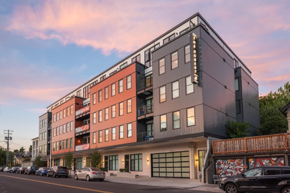 Exterior of The Robert in Portland, Oregon