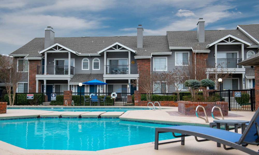 Pool at The Courtyards in Tulsa, Oklahoma