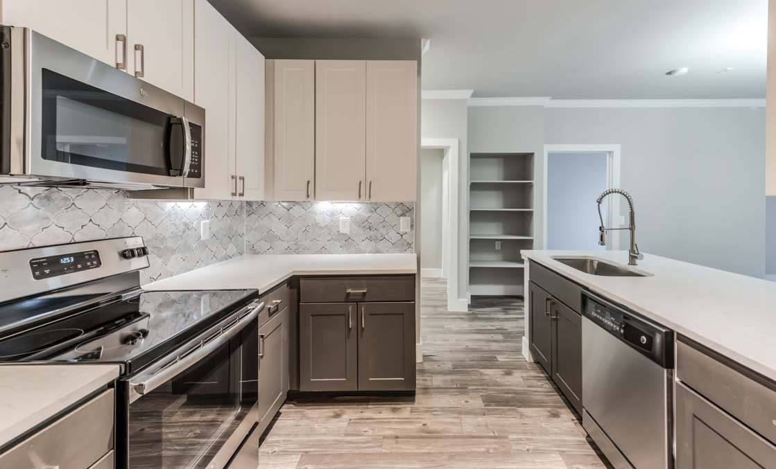 Kitchen at Oakville Apartments in Austin, Texas