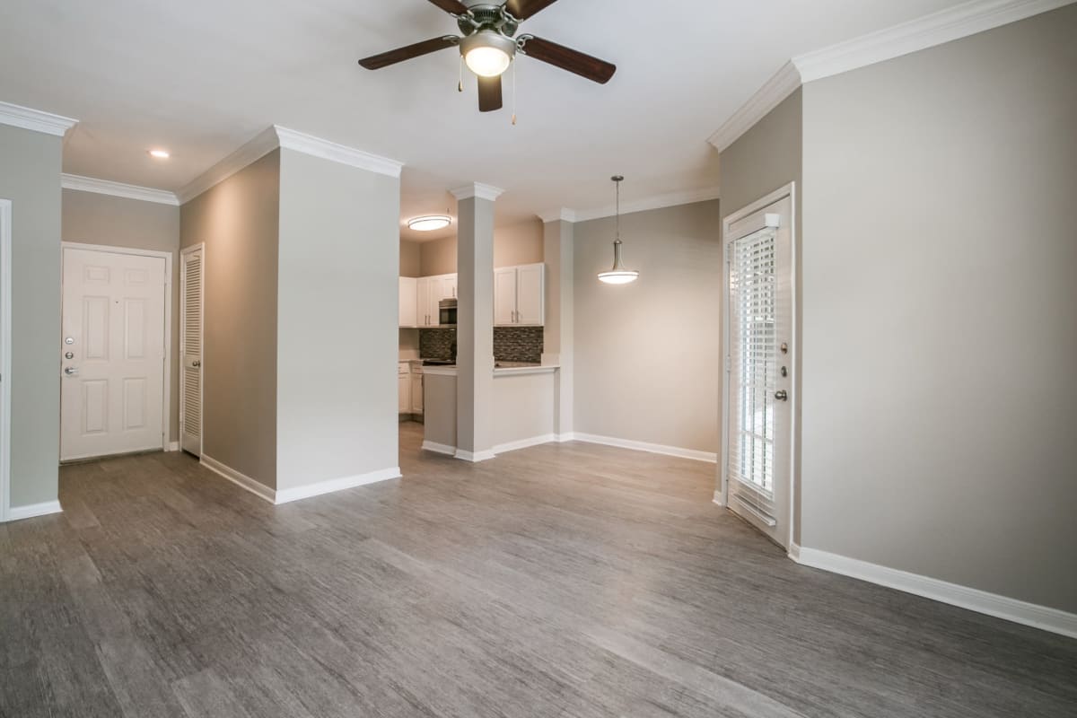 Model apartment at The Maroneal, Houston, Texas