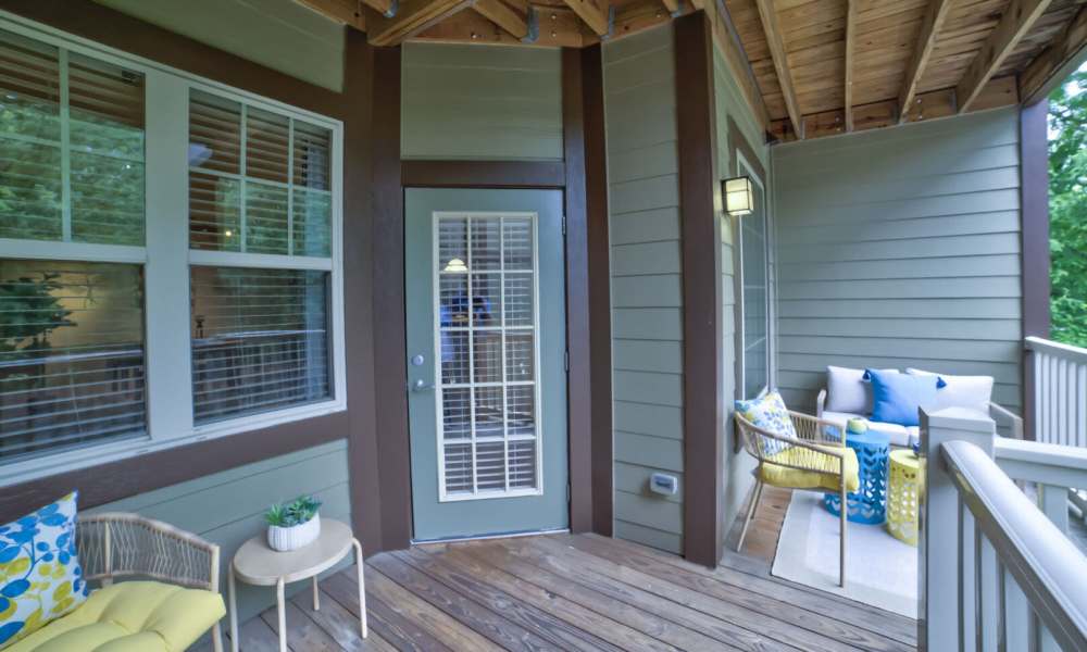 Balcony at Avonlea Tributary in Lithia Springs, Georgia