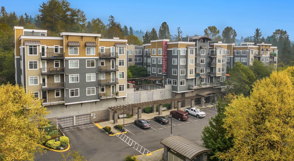 Exterior at Chateau Woods in Woodinville, Washington