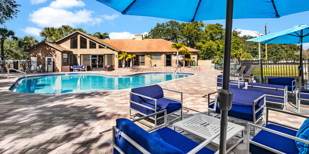 Resort Inspired pool at City Harbor in Melbourne, Florida
