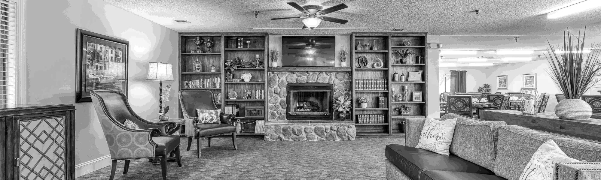 Gallery at Sierra Vista Independent & Assisted Living in Victorville, California.