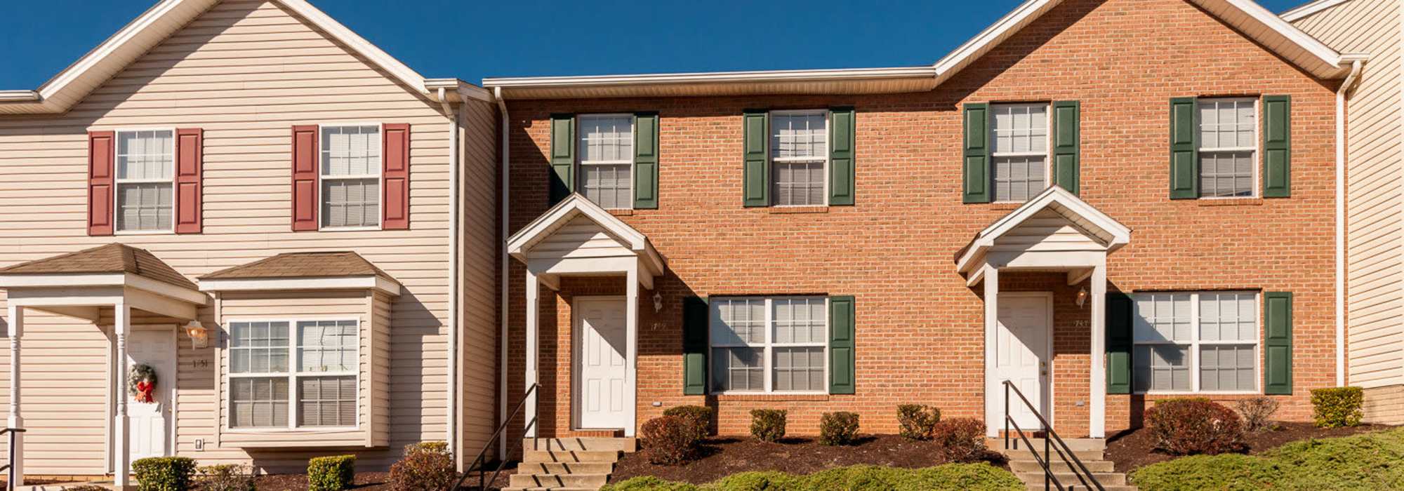 Neighborhood at Pheasant Run Townhomes in Harrisonburg, Virginia 