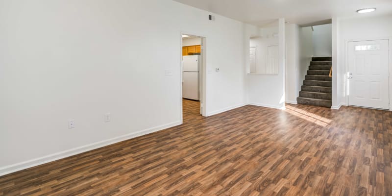 hardwood style floors at Stone Park in Lemoore, California