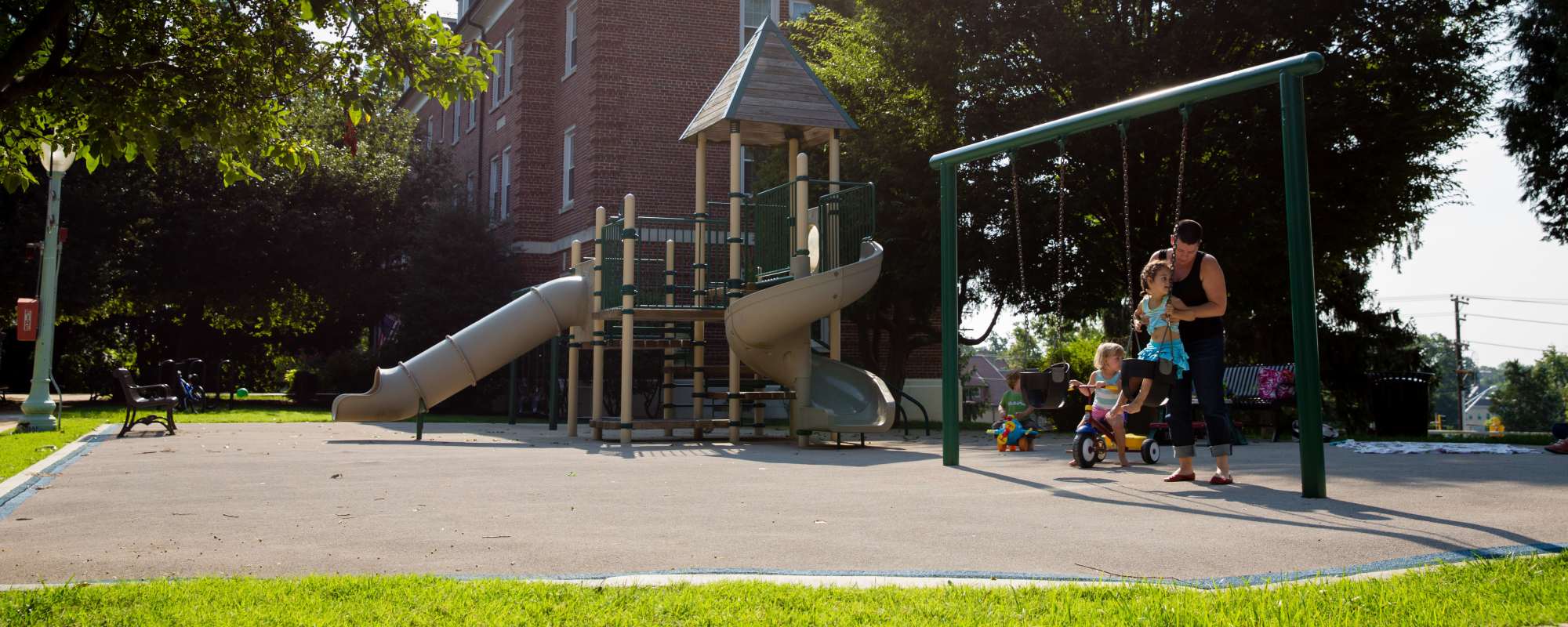 playground amenity at Perry Circle Apartments in Annapolis, Maryland