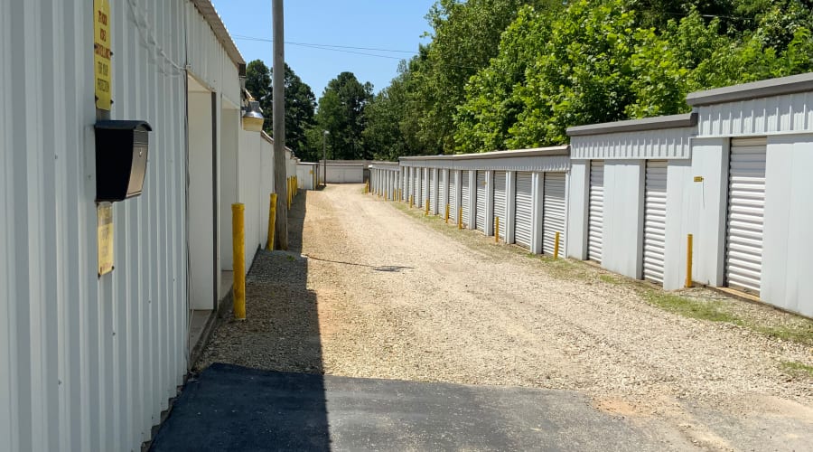 Exterior of outdoor units at KO Storage of Paragould - Kings Hwy in Paragould, Arkansas