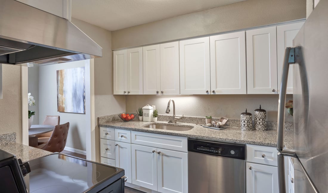 Kitchen at The Fountains of Preston Hollow in Dallas, Texas