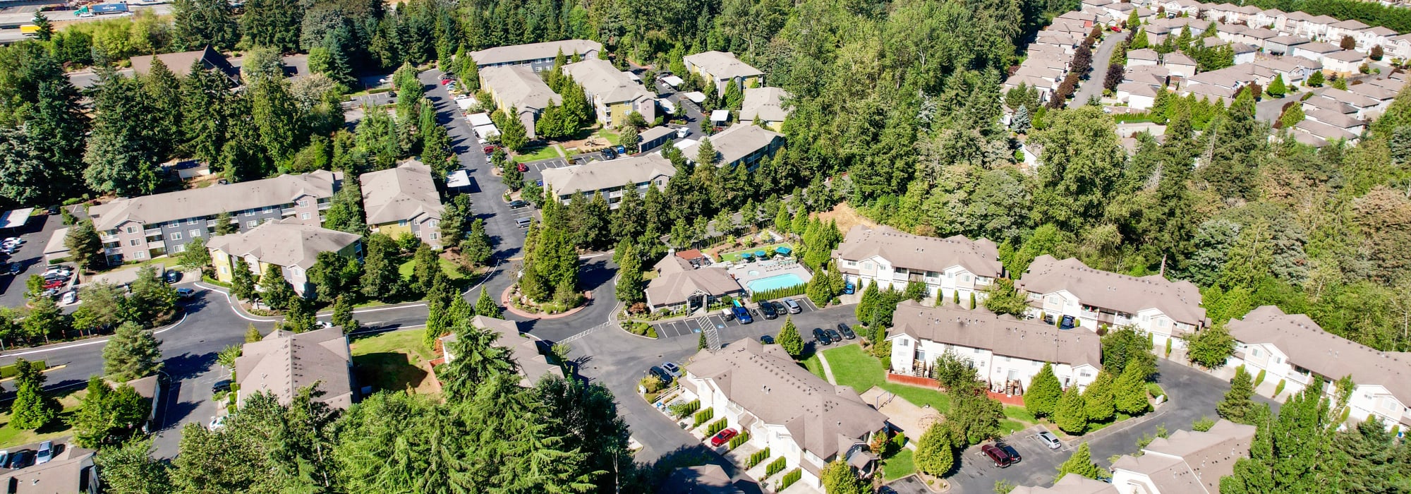 Neighborhood near Brookside Village in Auburn, Washington