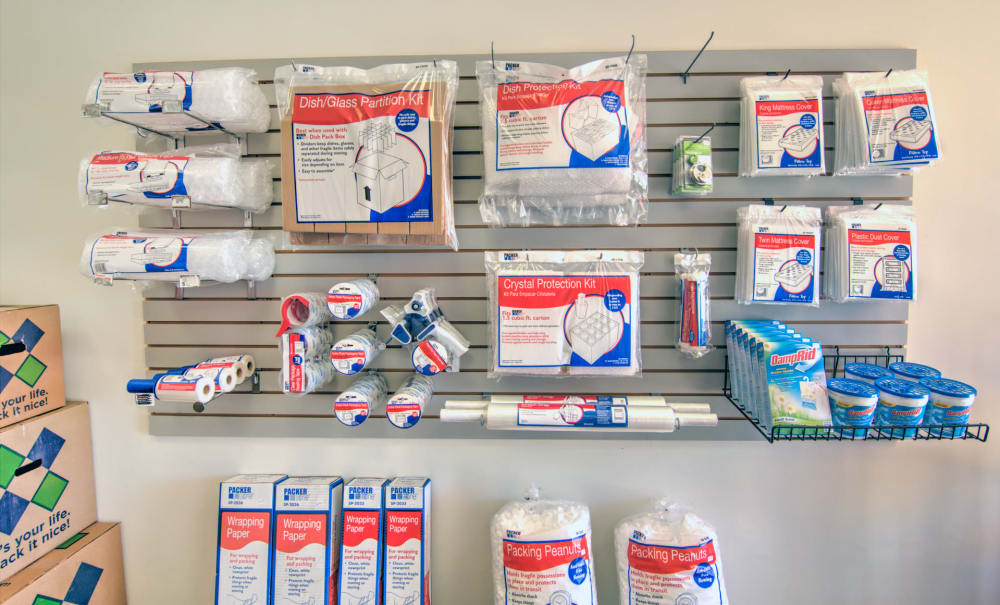Packing supplies for sale at Prime Storage in Cartersville, Georgia